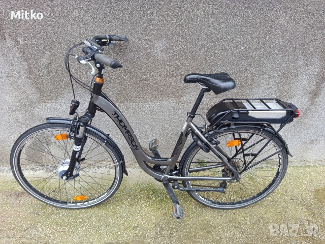 28 цола електрически велосипед с 7 скорости усилени капли амортисьори предни палцови команди , снимка 12 - Велосипеди - 53517828