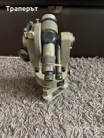 Антикварен немски теодолит, снимка 6 - Антикварни и старинни предмети - 53717356