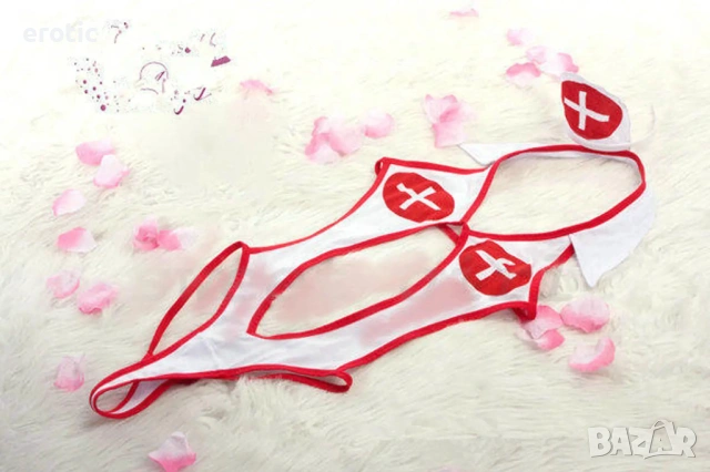 Еротичен бельо на медицинска сестра - Код: 1127, снимка 7 - Бельо - 53268916