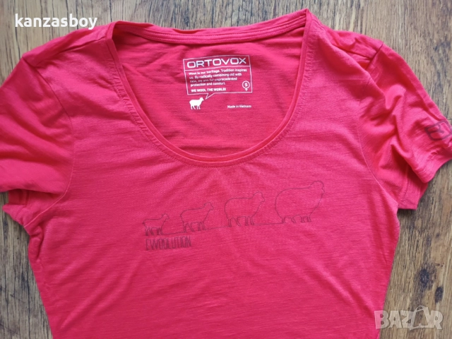 ortovox - дамска мерино тениска КАТО НОВА С