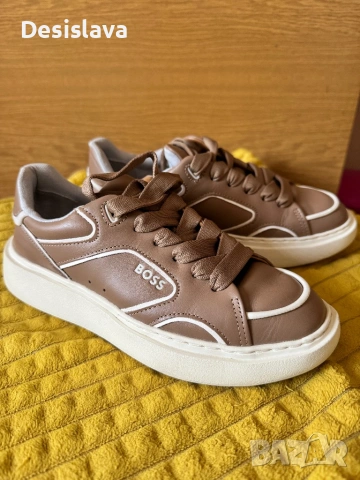 Кафяви сникърси BOSS