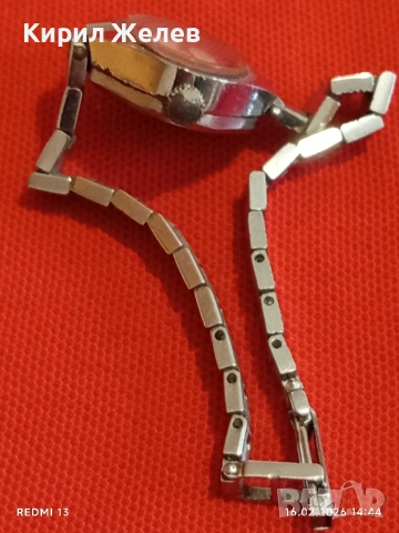 Стар механичен часовник ЛЪЧ СССР рядък дамски за КОЛЕКЦИОНЕРИ 51896, снимка 4 - Антикварни и старинни предмети - 53495466