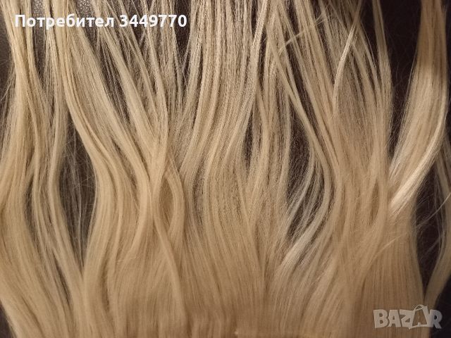 Естествена коса на цяла треса , снимка 3 - Продукти за коса - 45835452
