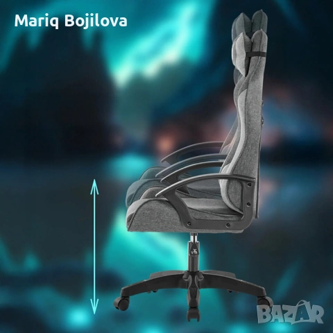 Геймърски / офис въртящ се стол., снимка 8 - Столове - 53049304