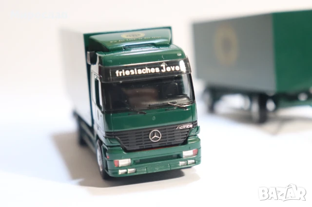 HERPA  H0 1/87 MERCEDES ACTROS ВЛЕКАЧ КАМИОН МОДЕЛ КОЛИЧКА, снимка 4 - Колекции - 50964480