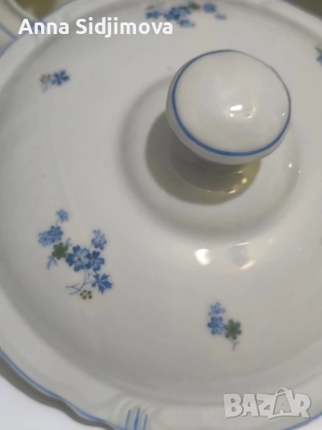 Български порцелан супник, снимка 3 - Сервизи - 51873508