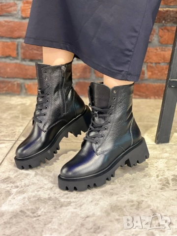 дамски боти от естествена кожа kenzo, снимка 2 - Дамски боти - 51441671