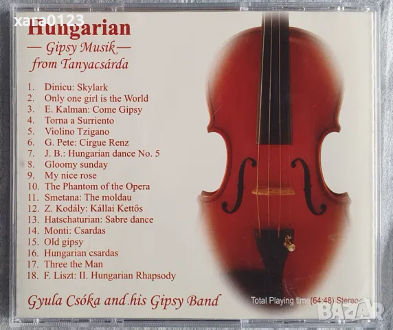 Hungarian gipsy music, снимка 2 - CD дискове - 48881787