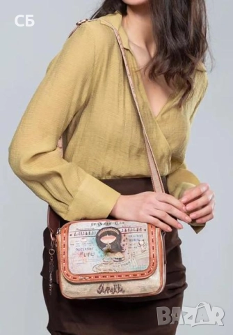 Малка чанта през рамо Анеке, снимка 5 - Чанти - 52548834