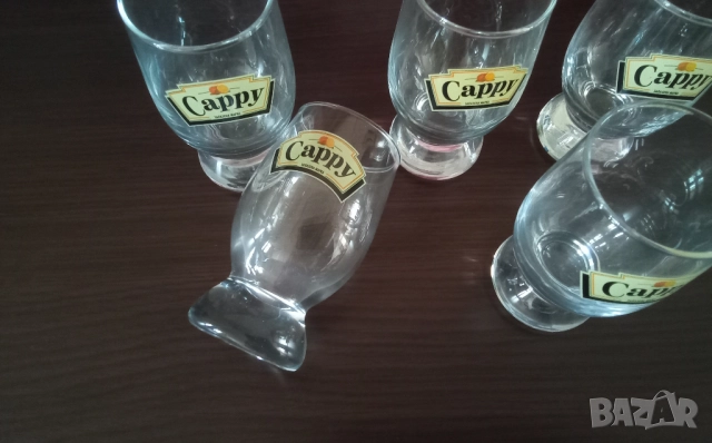 Комплект от 5бр. чаши Cappy, снимка 3 - Чаши - 52916319