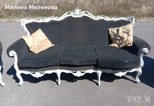 Холна гарнитура , снимка 2 - Дивани и мека мебел - 54177315