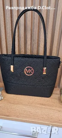 Michael cors дамска чанта черна, снимка 3 - Чанти - 40625322