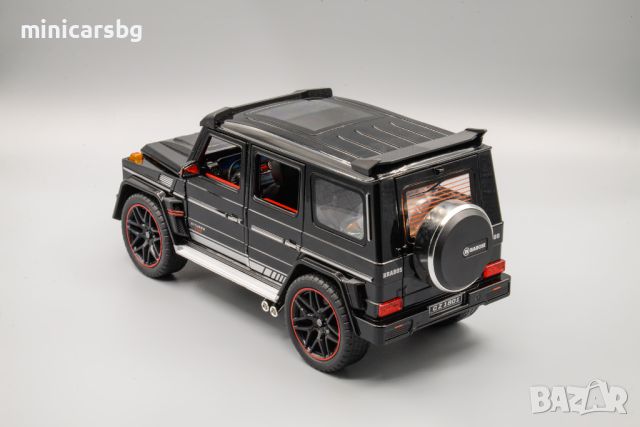 1:18 Метални колички: Mercedes-Benz BRABUS G800 / G-Wagon (Мерцедес-Бенц), снимка 13 - Колекции - 46484869
