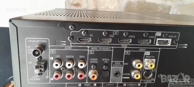 Ресивър DENON avr -1312 с HDMI, снимка 6 - Ресийвъри, усилватели, смесителни пултове - 47075116