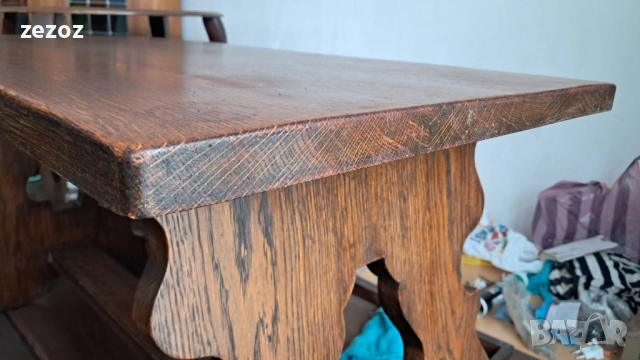 Маса холна масив Рустик №132, снимка 4 - Маси - 53243905