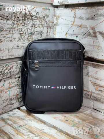 Tommy Hilfiger черна мъжка чанта 