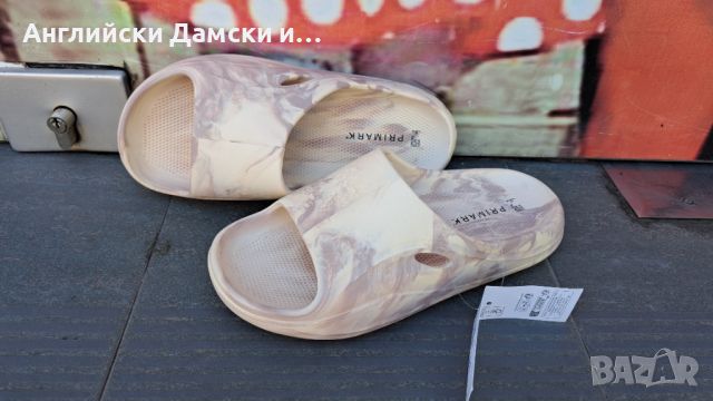 Английски дамски чехли, снимка 2 - Чехли - 46672969