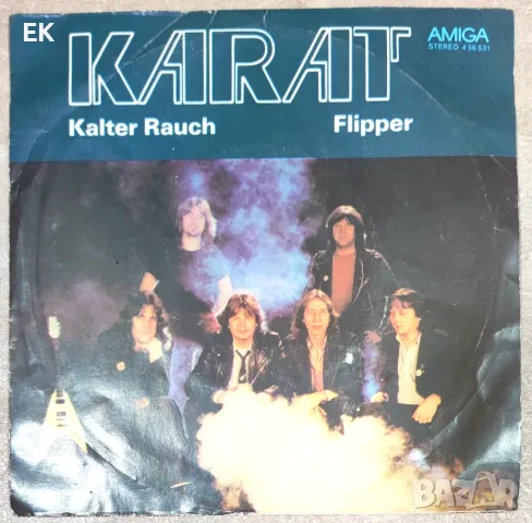 Karat, 1983 г. - Kalter Rauch / Flipper - 7", снимка 1 - Грамофонни плочи - 49483278