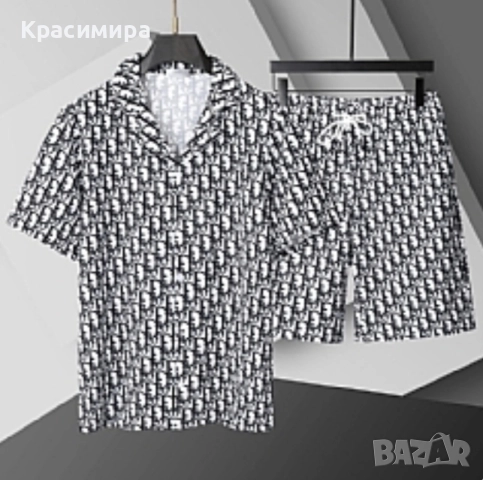 сет Fendi Christian Dior риза и панталон, снимка 5 - Ризи - 52570365