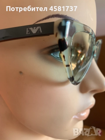 Слънчеви очила Emporio Armani( cat eye), снимка 3 - Слънчеви и диоптрични очила - 51879744