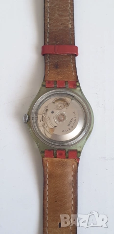 Автоматичен часовник Swatch -1992год, снимка 9 - Антикварни и старинни предмети - 54126495