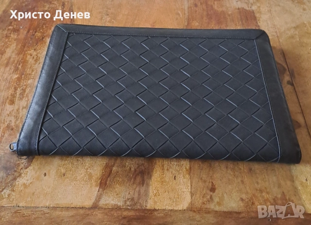 папка луксозна за документи с цип дизайнерска на квадрати естествена кожа А4 внос от Германия, снимка 10 - Ученически пособия, канцеларски материали - 54139610