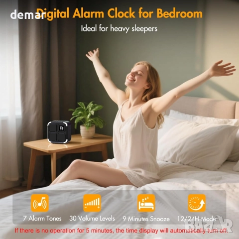 Bluetooth високоговорител, машина за бял шум с 30 успокояващи звука, 8 цвята нощна светлина, снимка 4 - Друга електроника - 51785949