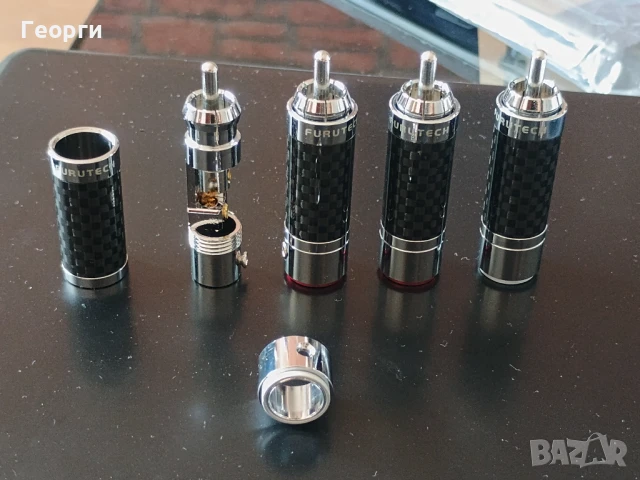Furutech CF-126(R) Rhodium Carbon fiber , снимка 3 - Ресийвъри, усилватели, смесителни пултове - 51383568