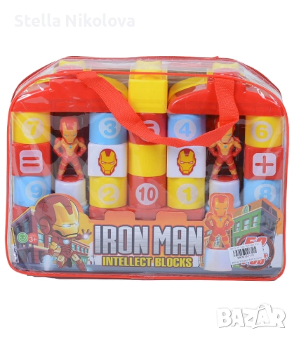 Детски строител със супергерои, 52  части, снимка 2 - Конструктори - 52139020