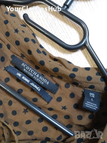 Scotch & Soda Maison Scotch L size Дамска риза, снимка 4 - Ризи - 53273315