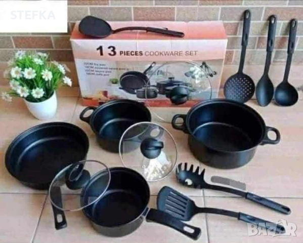 Комплект тенджери, снимка 5 - Съдове за готвене - 53051600