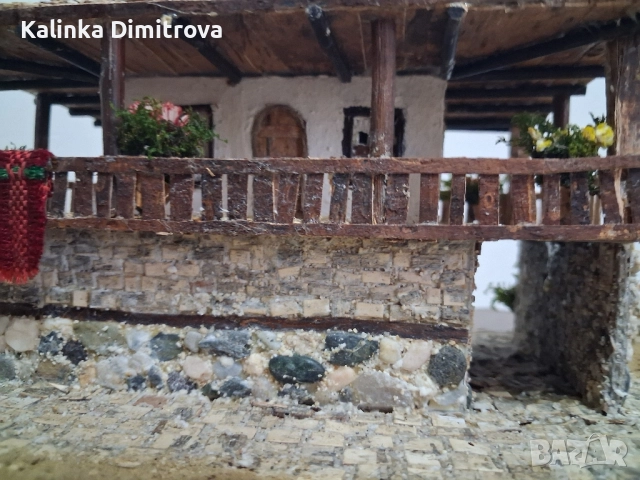 Макет на къща-изцяло ръчна изработка., снимка 7 - Декорация за дома - 51706224