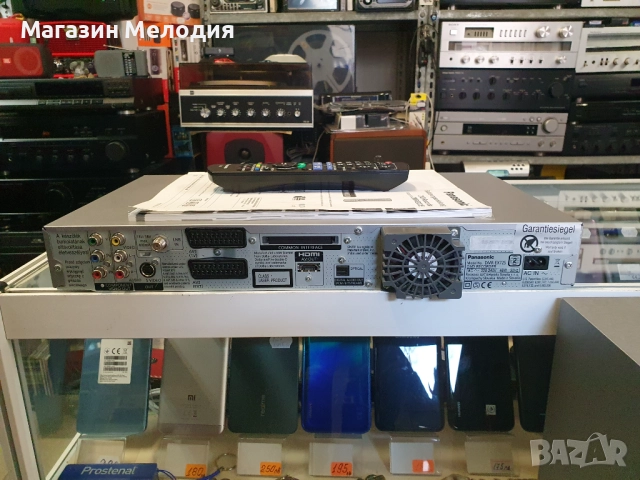 Записващо двд / DVD Recorder Panasonic DMR-EX72S с оригинално дистанционно и книжка., снимка 14 - Плейъри, домашно кино, прожектори - 50613297