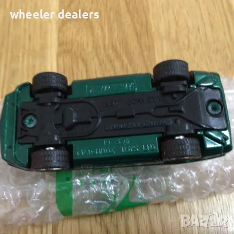 Метална количка Matchbox Premiere Collection 1987 Corvette, снимка 4 - Колекции - 50431699