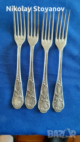 Сребърни вилици - Царска Русия - 285 гр. - Проба 875