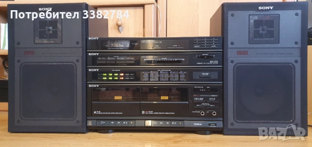 Ретро стерео система SONY HST-D3