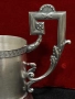 Царска Русия сребро 84 подстакан стил модерн., снимка 2