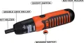 Отверка с батерия Black & Decker , снимка 3