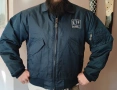 Оригинален пилотски бомбър Army industries CWU Delta cold weather яке от САЩ,черно, размер ХЛ, снимка 1