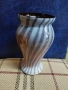 Красива ръчно изработена ваза от цветно стъкло., снимка 1