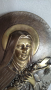 Старинна френска бронзова плоча Св.Тереза от Лизио, снимка 2