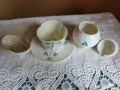 Комплект ръчно изработени съдове Belleek Ирландия - 3, снимка 14