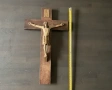 Дървен голям Кръст на Исус Христос , снимка 4