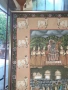 Стара огромна много красива индийска картина върху плат, снимка 3