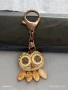 Метален ключодържател бухал 🦉 с кристали за КОЛЕКЦИЯ ДЕКОРАЦИЯ 24674, снимка 1