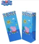 Пепа Пиг Pepa pig хартиени пакети торбички подаръчни опаковки + лепенка торба плик опаковка, снимка 2