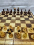 Ръчно изработен комплект шах и дама от дърво, снимка 6