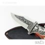 Инкрустиран ловен нож Columbia KB3189-130х270мм, снимка 3