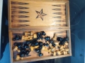 Шах с дървени фигури, снимка 9