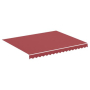 vidaXL Резервно платнище за тенти, бордо червено, 3х2,5 м（SKU:311965